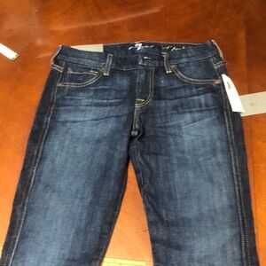 7 for all Mankind flare leg ‘a’ pocket jeans